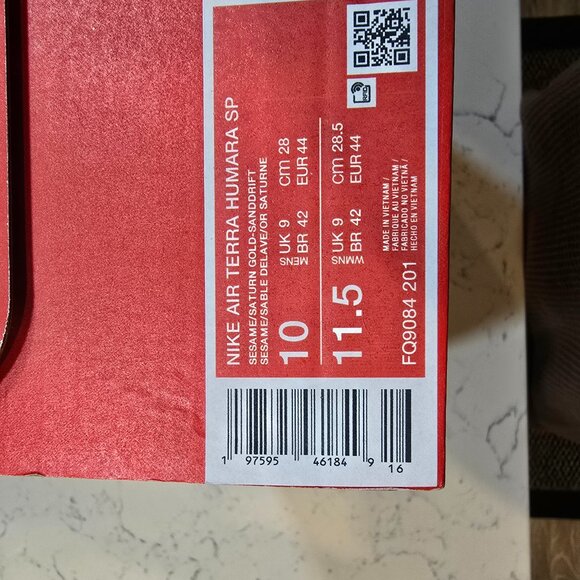 Nike Air Terra Humara SP Sesame Saturn Gold Men Trail Running Shoes FQ9084201 10 - Picture 9 of 16